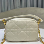 Christian Dior Small Dior Caro Top Handle Camera Bag